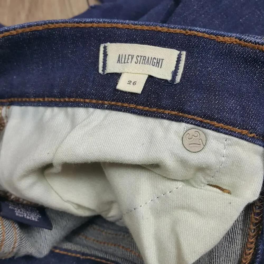 EUC Madewell Alley Straight‎ sz 26 jeans